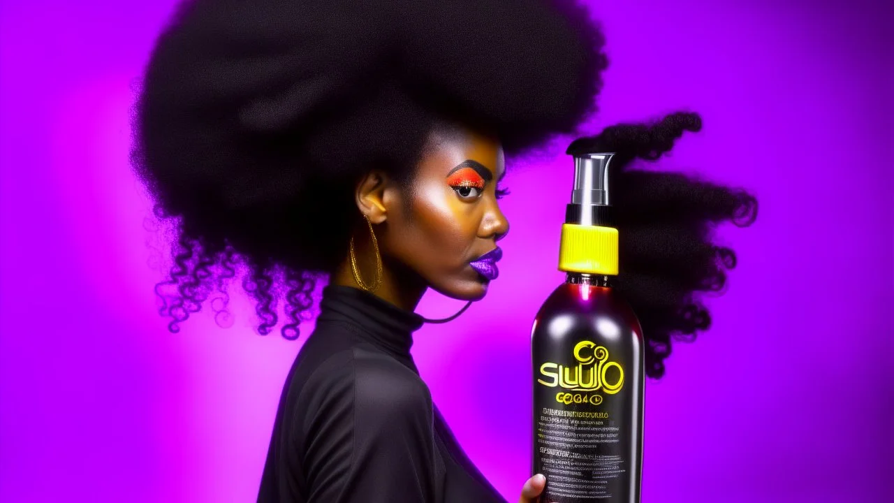 soul glo afro spray