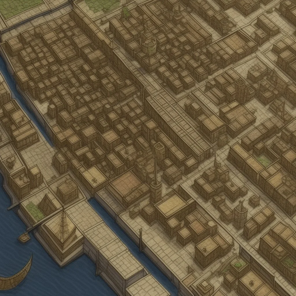 dnd, wonderdraft, map of city
