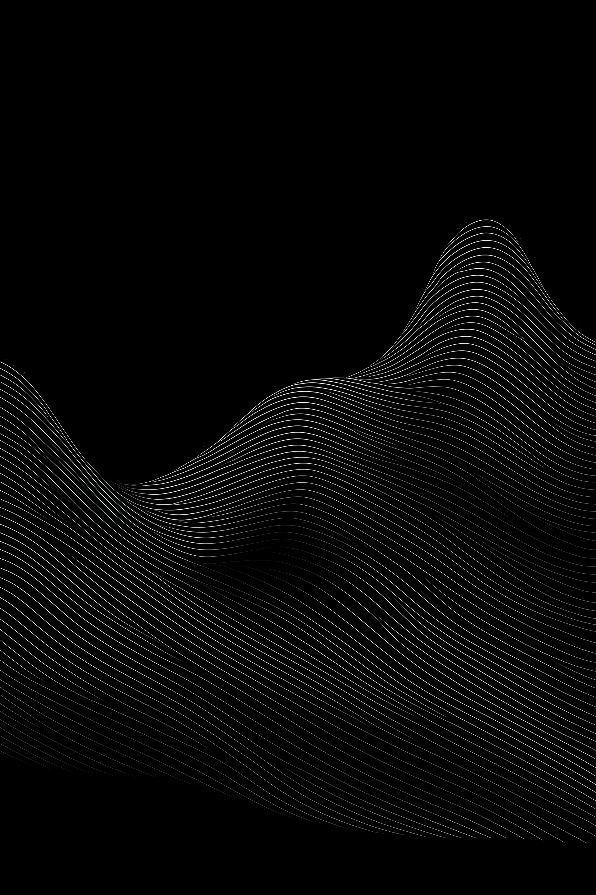 black noisy gradient wave