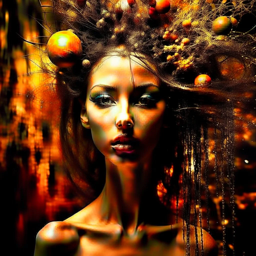 woman head exploding