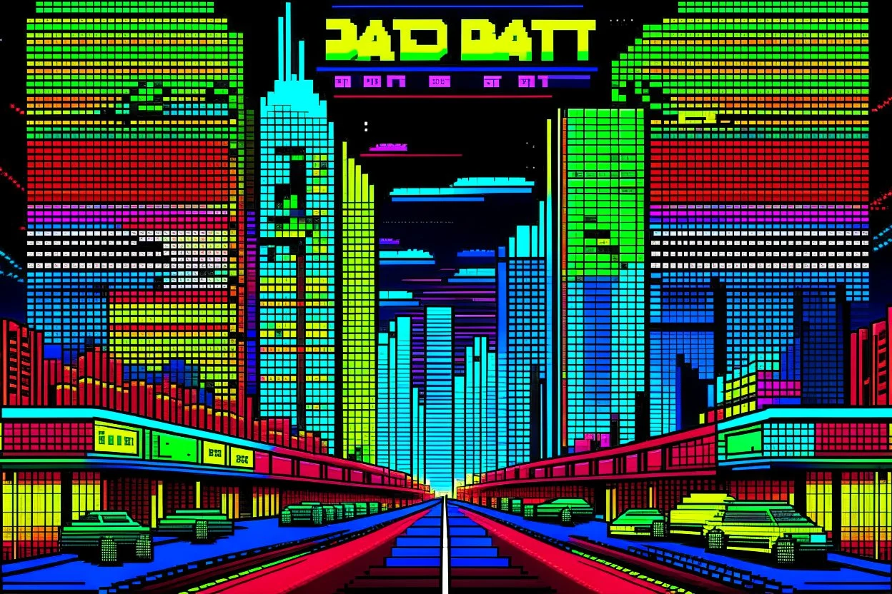 ALBUM COVER - 8BIT DETROIT RAVE