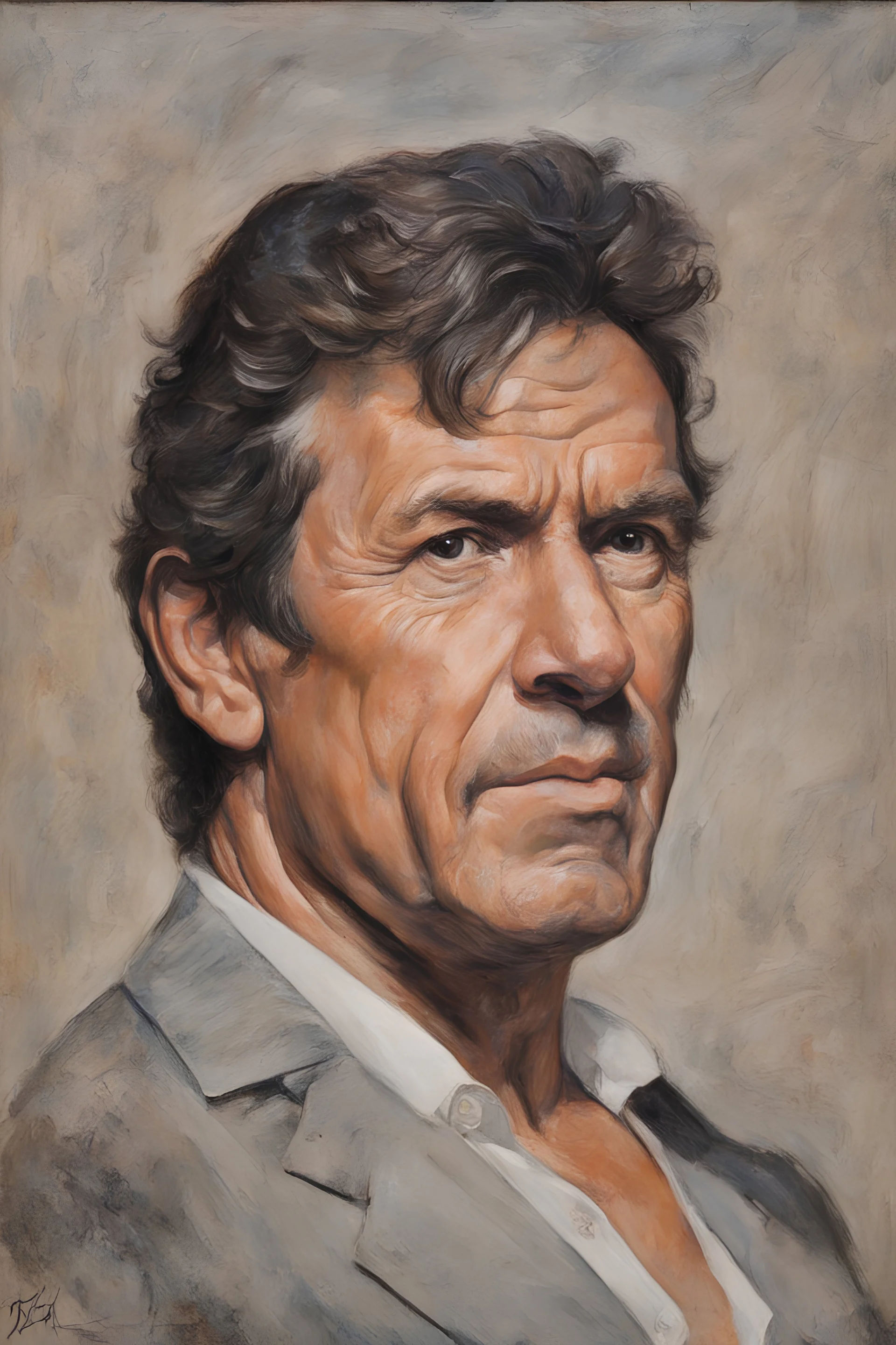 Presidential portrait - Arnold Stallone - by Michelangelo