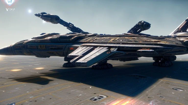 a battle damaged starship IN the year is 2380 IS IN A BATTLE with monster ufos sci-fi meticulous, highly polished, production, perfect, beautiful, clean, intricately detailed spacecore sci-fi magnificent elegant, big, powerful fast, VAST, GALACTIC, UNREAL ENGINE 5, directed by gene Roddenberry