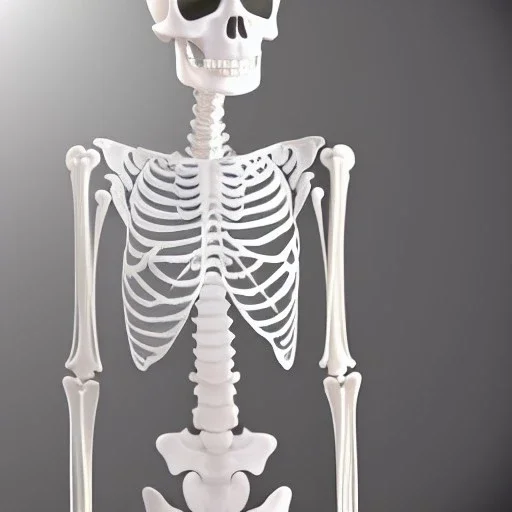 beautiful transparent skeleton, smooth flowers background, extremely sharp detail, finely tuned detail, ultra high definition, 8k, unreal engine 5, ultra sharp focus, accurate hands