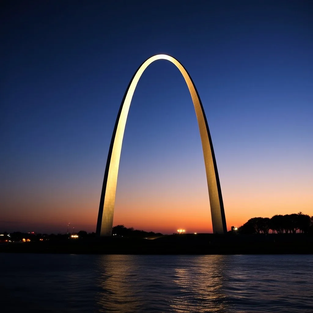 The Gateway Arch is a lighthouse