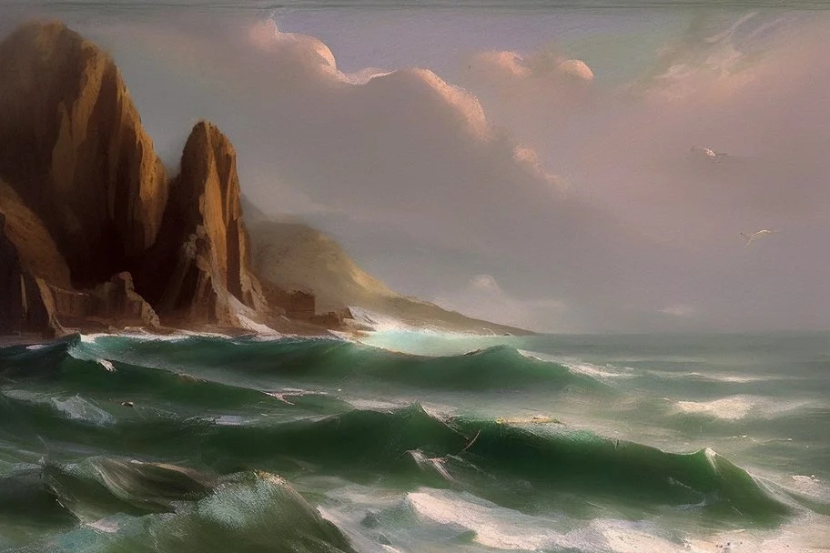 ocean by Andrea del Sarto