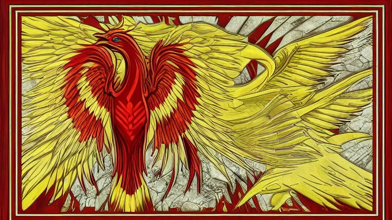 phoenix vitrail art deco