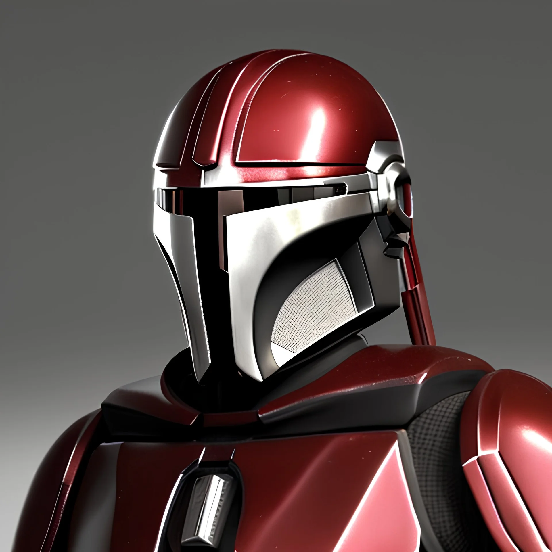 Red mandalorian