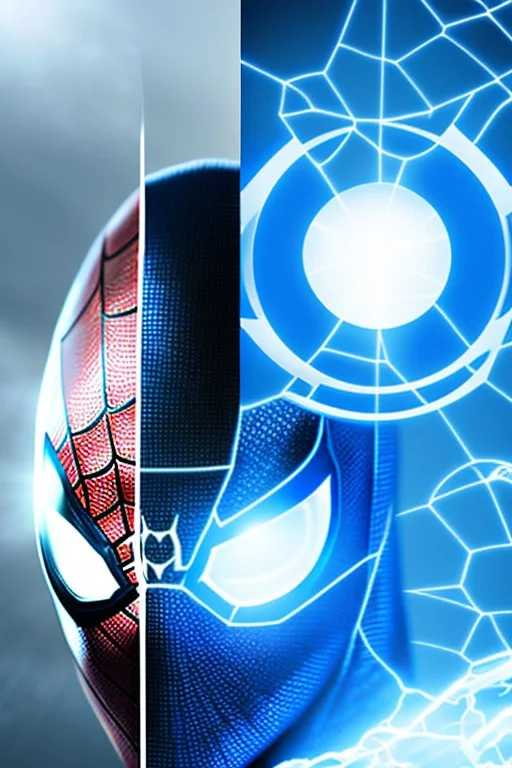 spider-man, DC blue lantern, blue lantern symbol