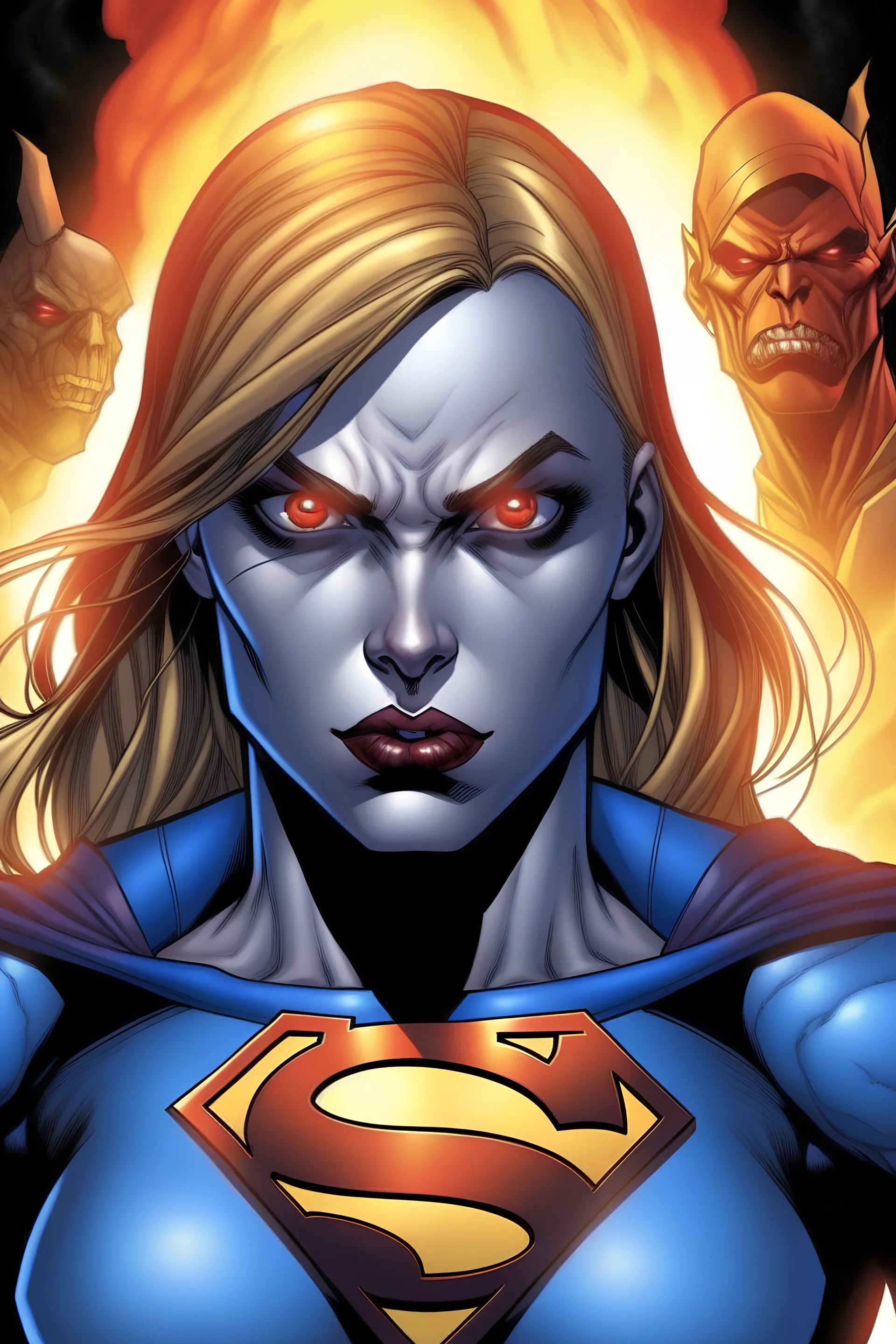 supergirl possessed darkseid