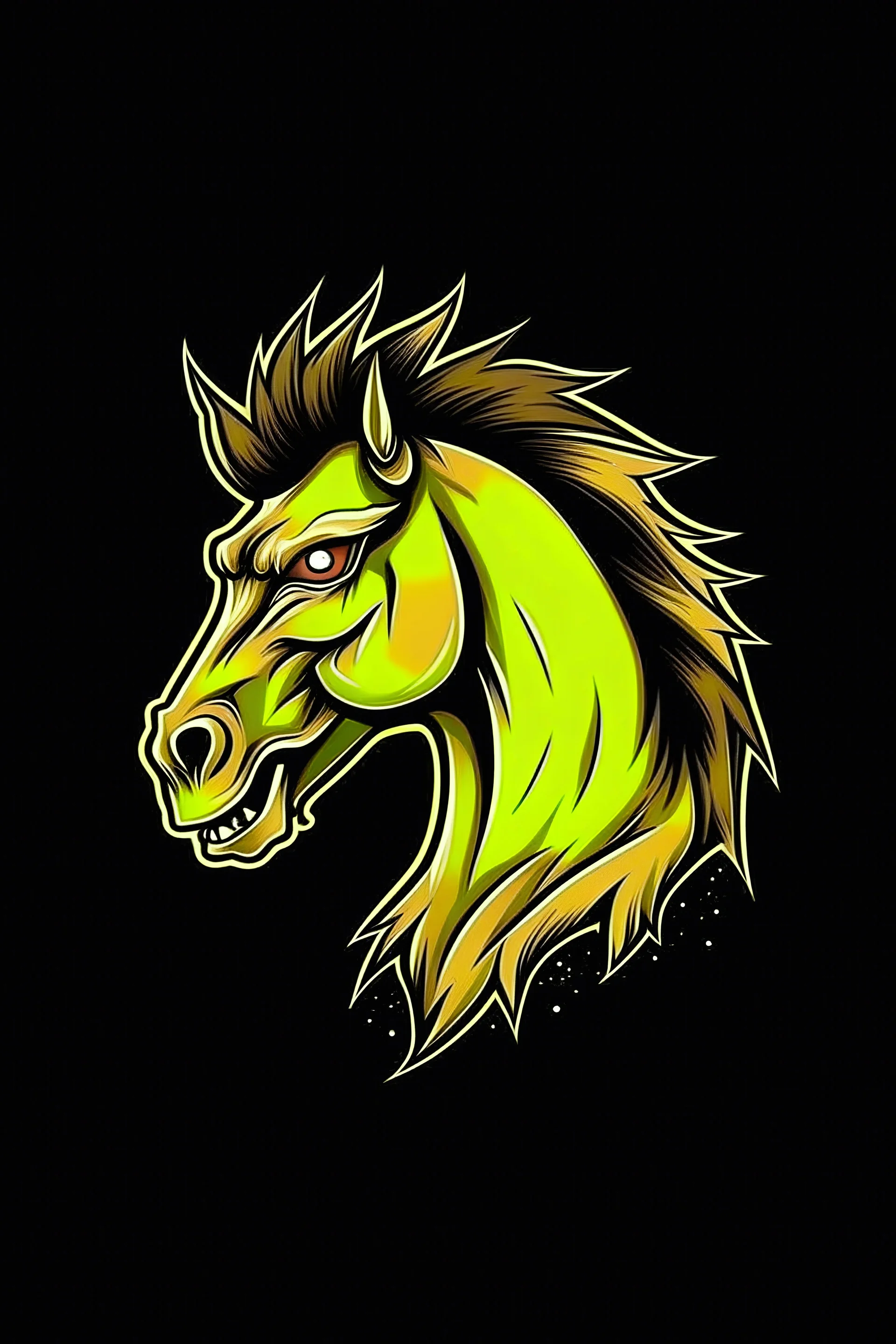 bigloo scheme Ligntning monster stallion logo