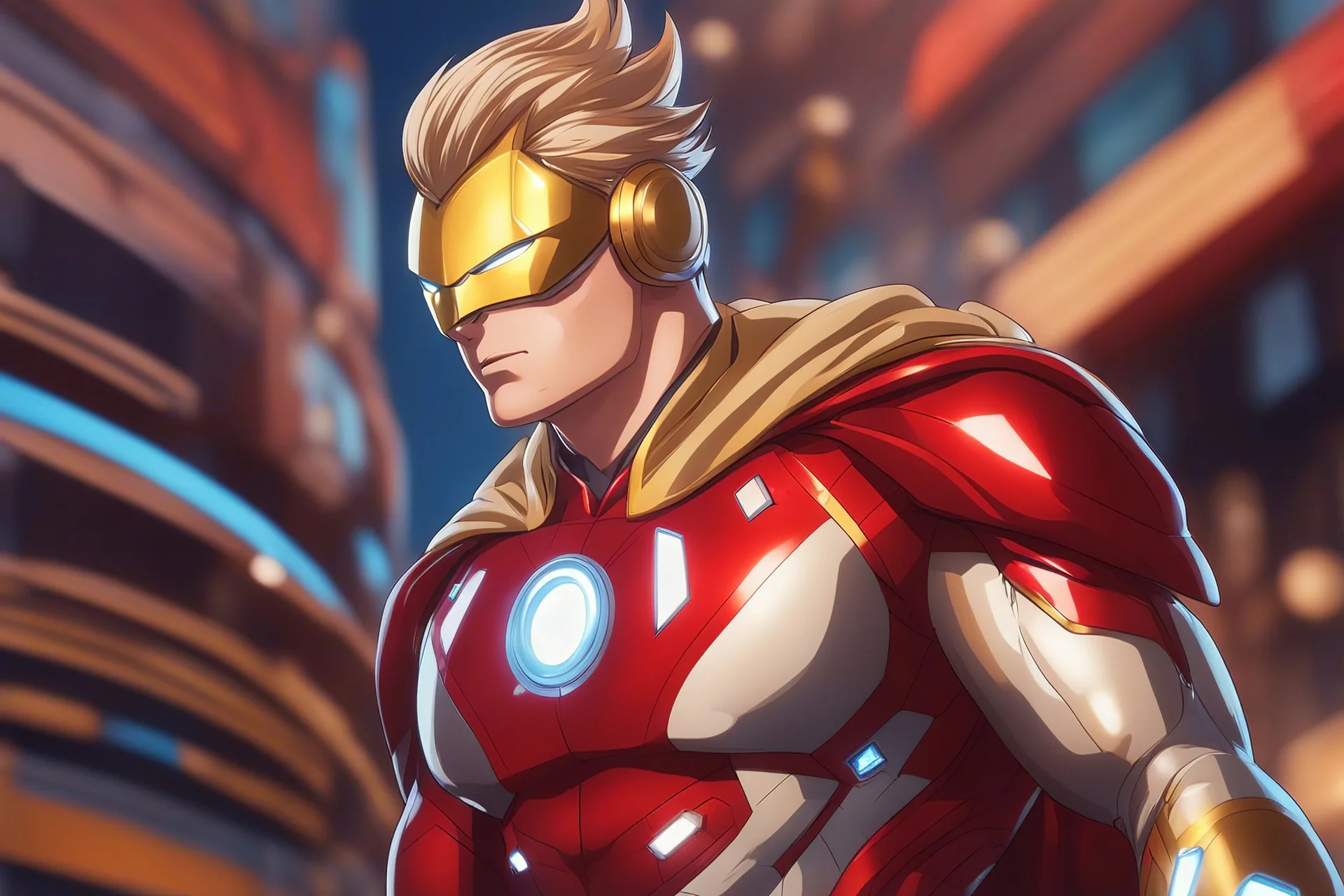 mayonnaise super hero in 8k anime drawing style, hero model , intricate details, highly detailed, high details, detailed portrait, masterpiece,ultra detailed, ultra quality