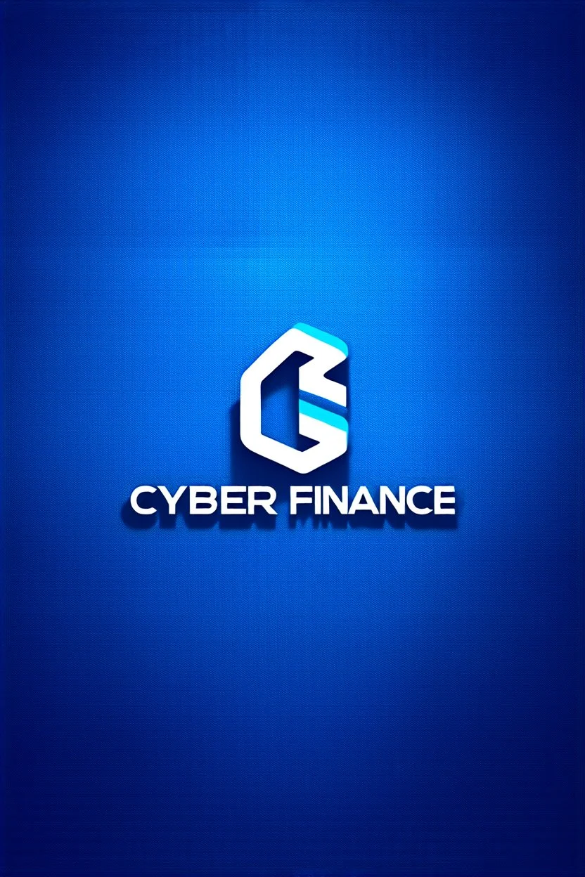 Cyber Finance logo Simple, easy and beautiful logo