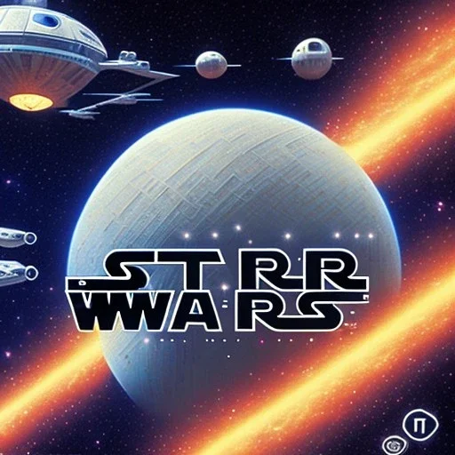 logo with only the letters 'STAR WARS', 256K