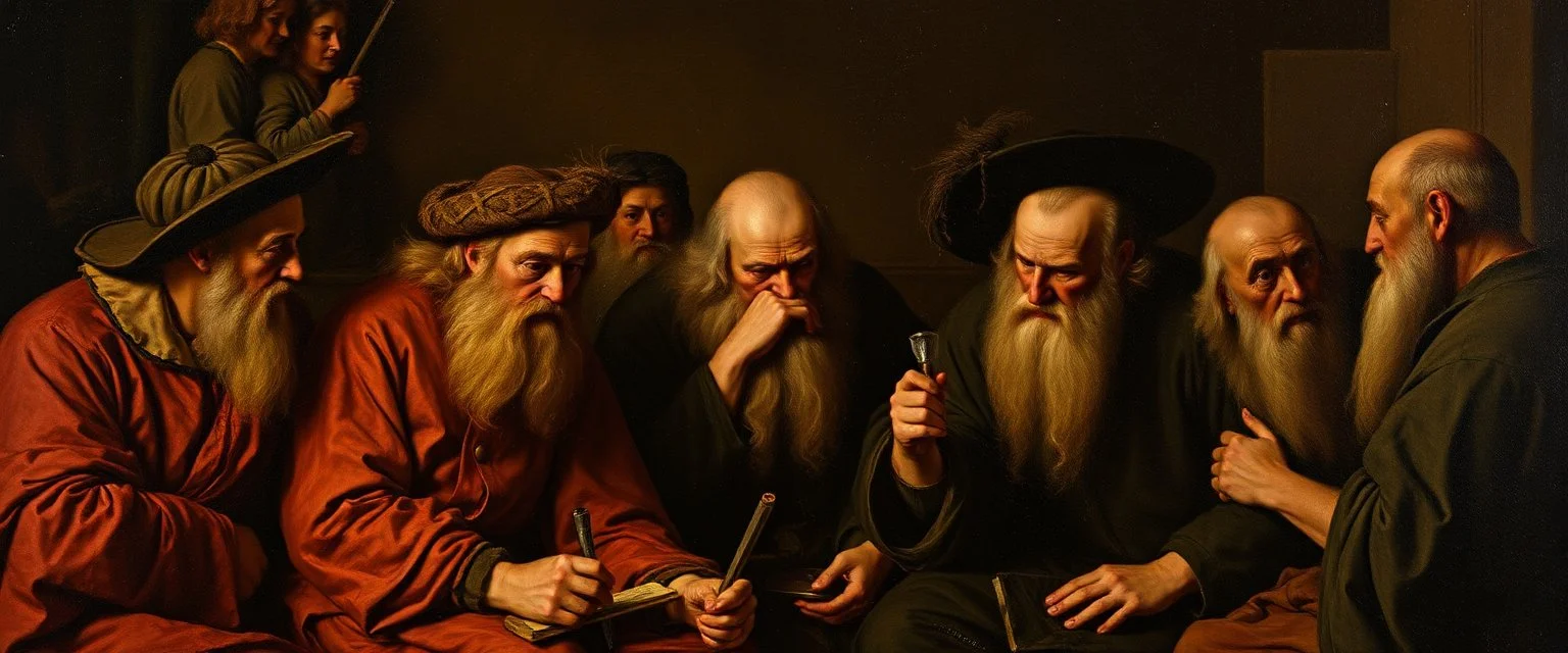 saturnians painted by Rembrandt