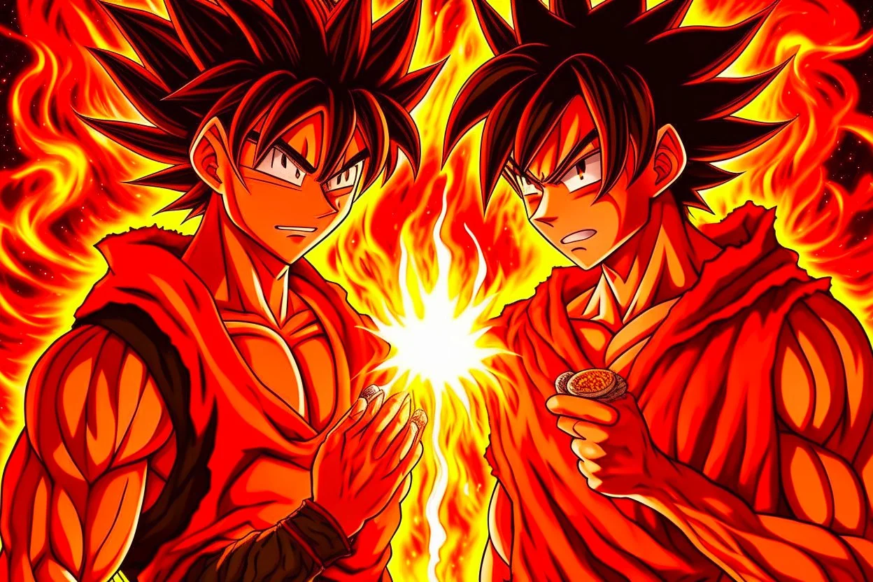 /Imagine Fuse Goku and Asta