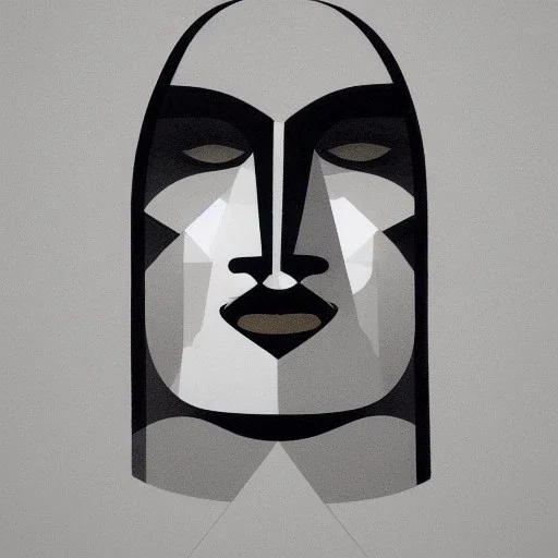 face geometric abstract