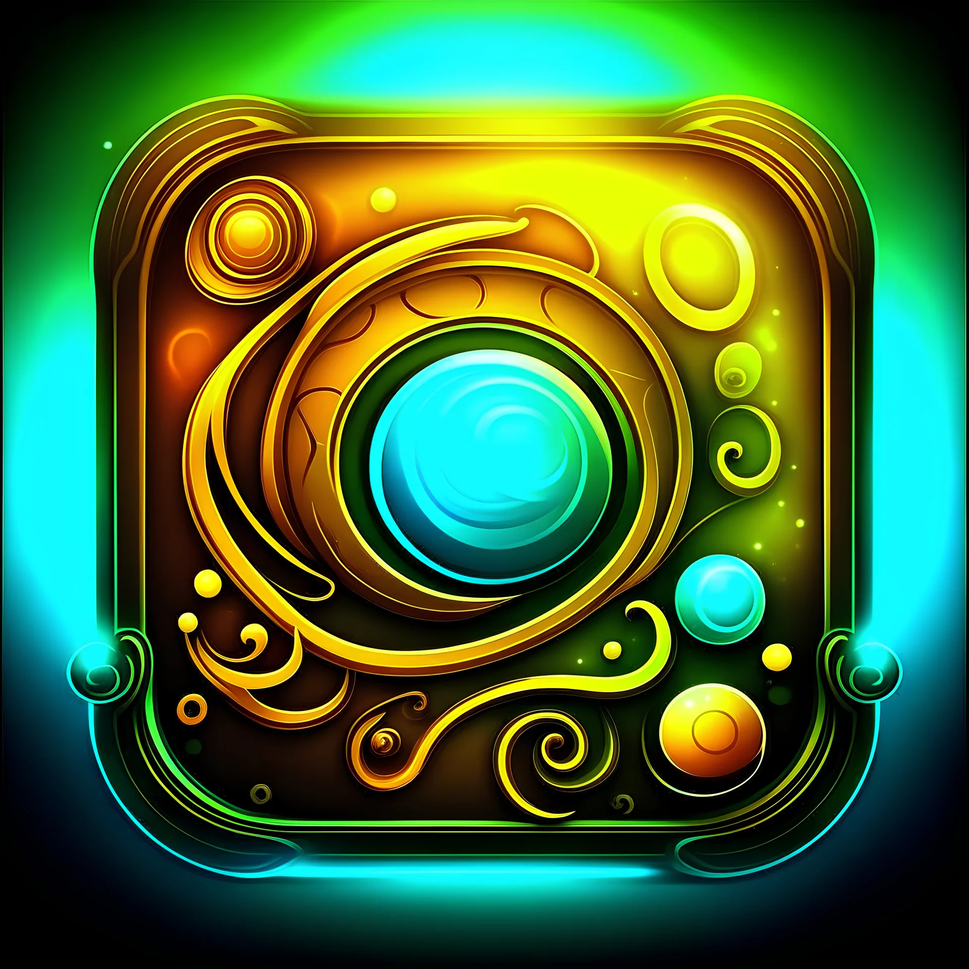 Create fantasy styled curiass icon