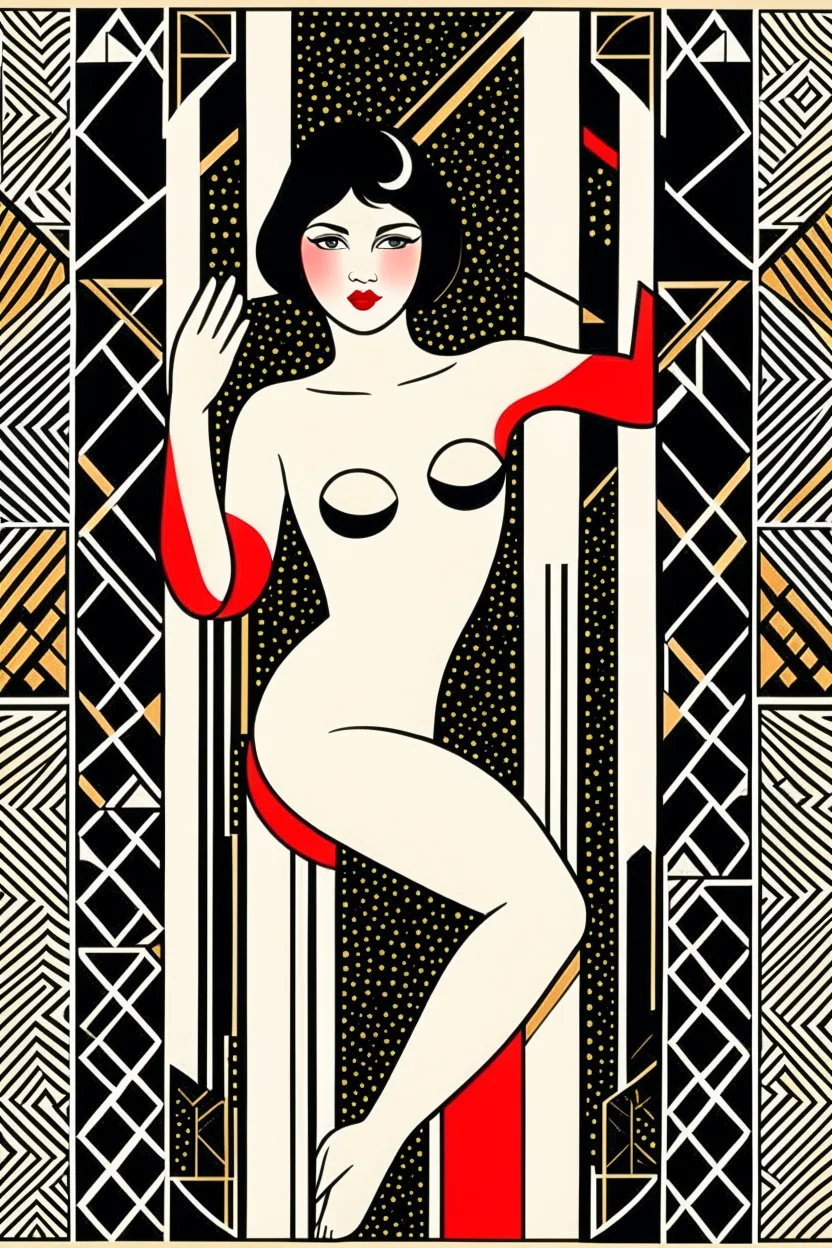 The French and the French were the first to use the term "art deco" in their literature.