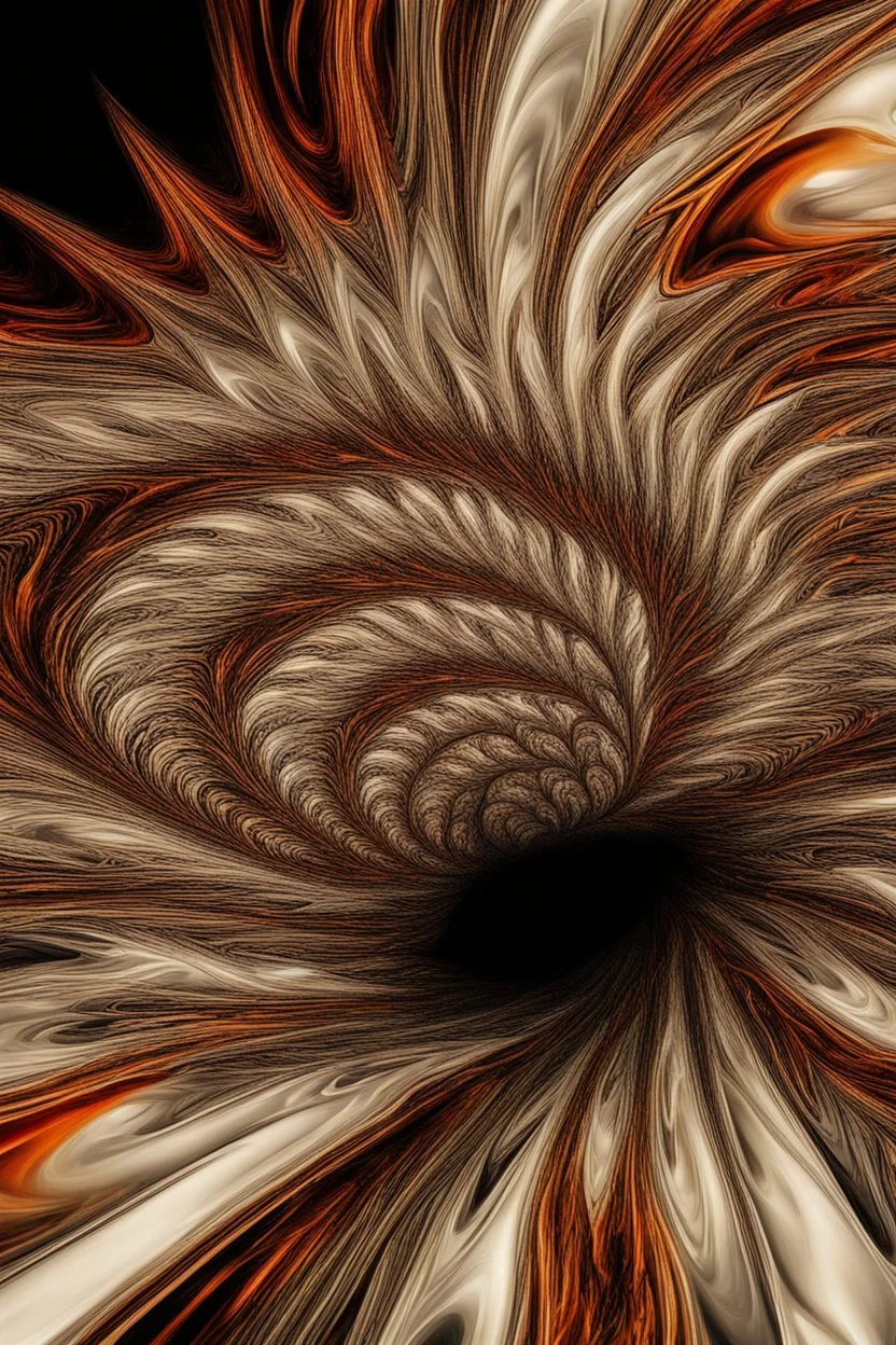 Never a dull moment in the fractal of experience; abstract art