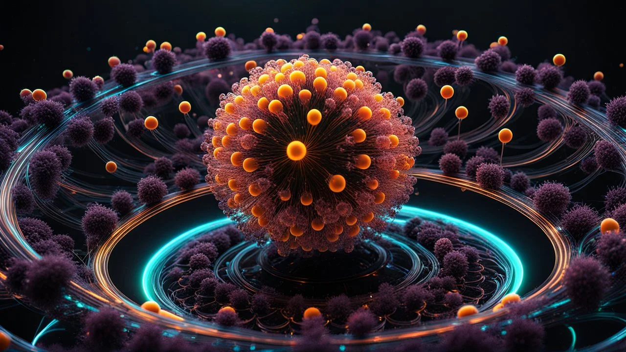 3D-rendered organics form, futuristic, fantasy, nuclear, geometrical shape, single colorful objects, fractal, abstract, scientific, Bose–Einstein condensate, quantum entanglement, friendly, beautiful, black background, octane render, 8k post-production, artstation: award-winning: atmospheric: commanding: fantastical: clarity: 16k: ultra quality: striking: brilliance: liquid medium: stunning colors: amazing depth; lens: f/8, 28mm