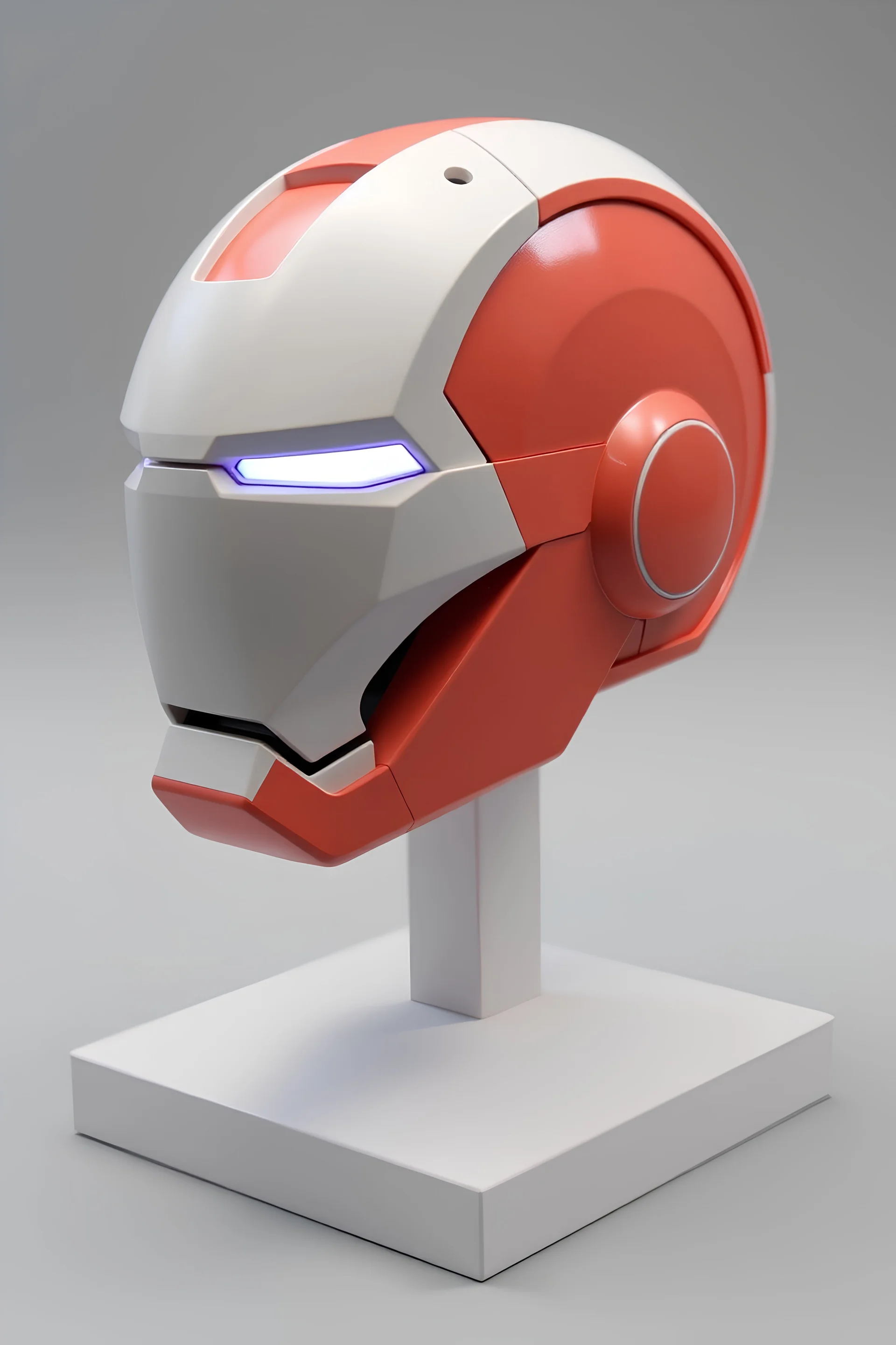 3d printed iron man helmet