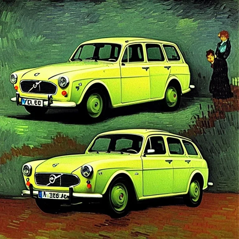 volvo AMAZON ESTATE by VAN GOGH