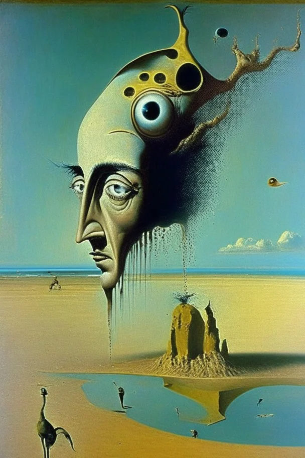 Then the AI said nobody will believe you; Salvador Dali; surrealism