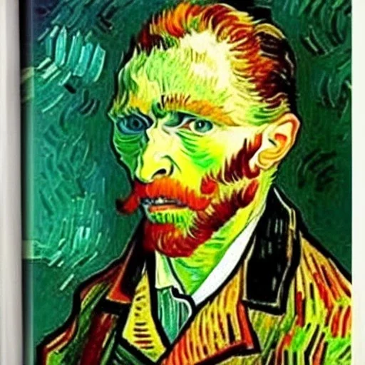 retrato de un hombre por Vincent van Gogh