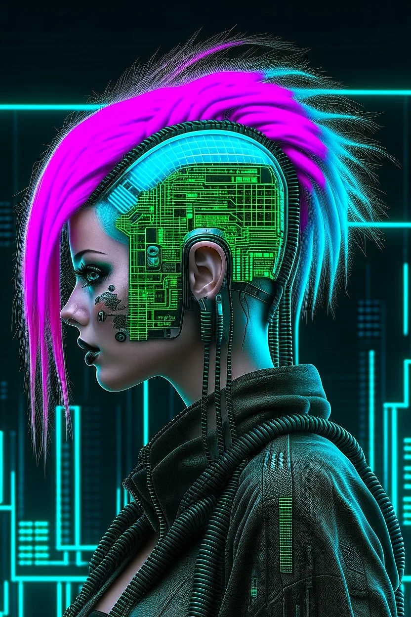 cyber profile like cyber punk