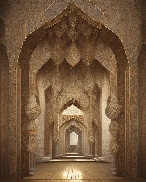 A house of Iranian Islamic architecture