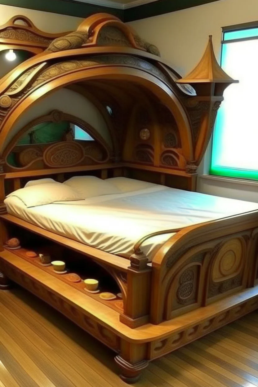 very strange bed