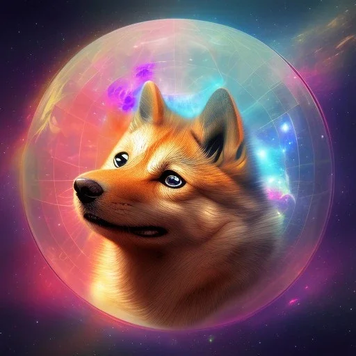 doge trapped in space