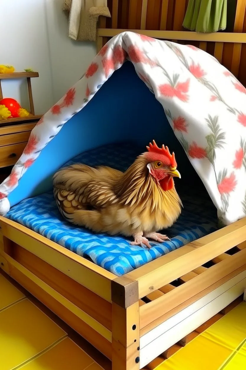 chicken bed