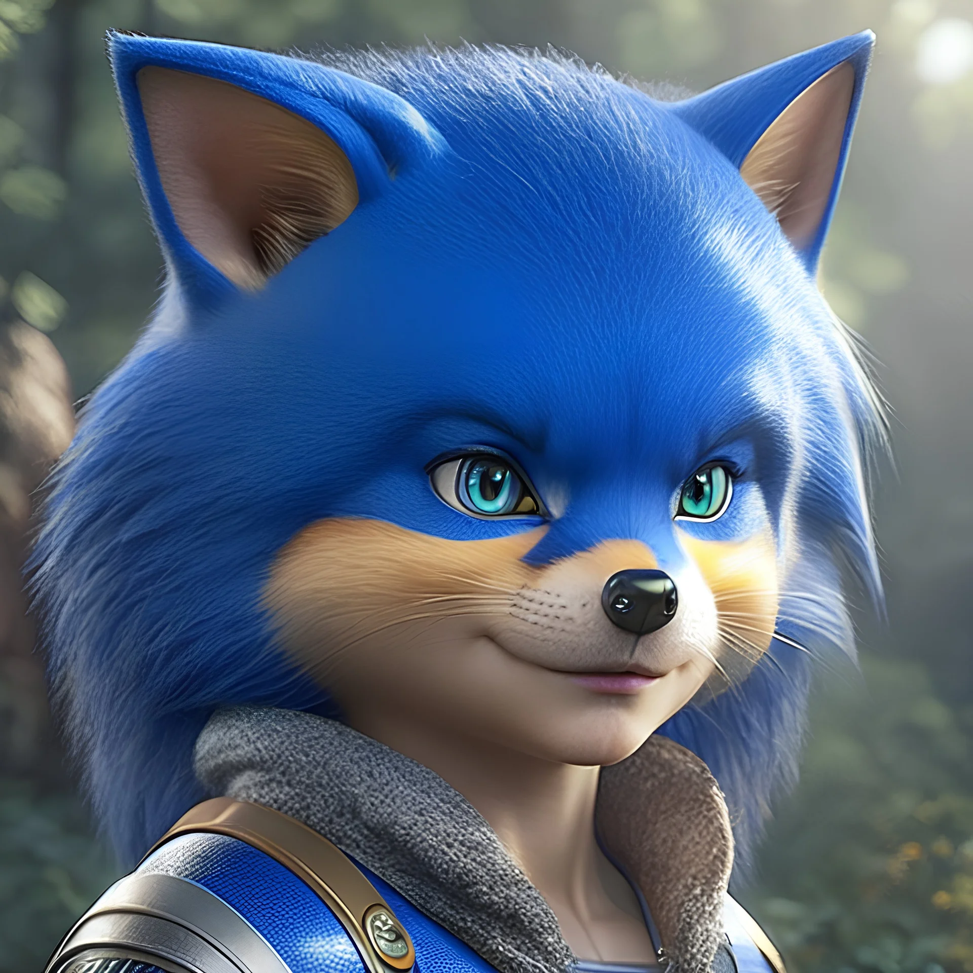 Sonic as a real person