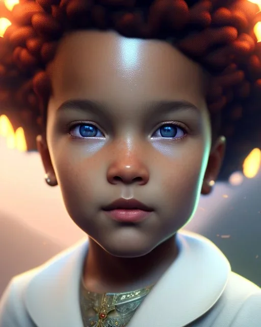 A small boy child fantasy, head and shoulders, 8k resolution concept art portrait by Greg Rutkowski, Artgerm, WLOP, Alphonse Mucha dynamic lighting hyperdetailed intricately detailed Splash art trending on Artstation triadic colors Unreal Engine 5 volumetric lighting Splash art fantasy"