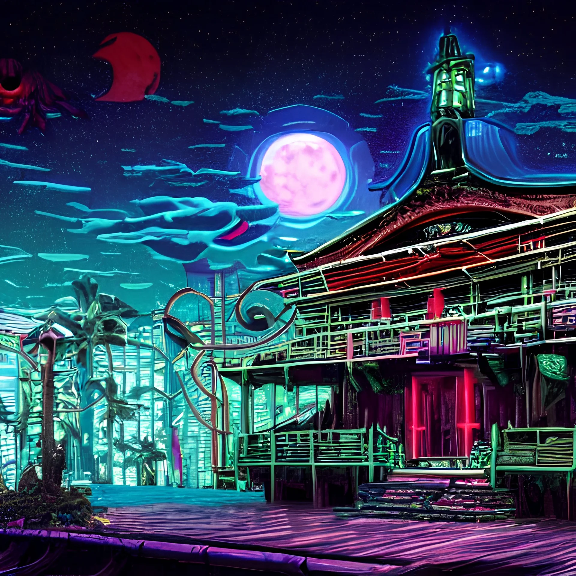 reclaimed by nature by moon hoon, darkacademia atlantis cosmic san andreas at dawn neon signs tokyo synthwave universe, archdaily, wallpaper, highly detailed, trending on artstation. reclaimed by nature by moon hoon, darkacademia atlantis cosmic san andreas at dawn neon signs tokyo synthwave universe, archdaily, wallpaper, highly detailed, trending on artstation. By Moebius