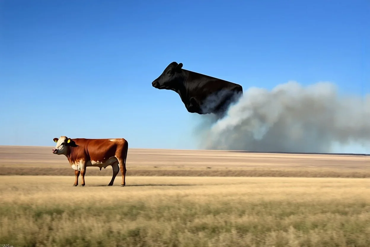 cow farts in the wind weather weapons chemtrails