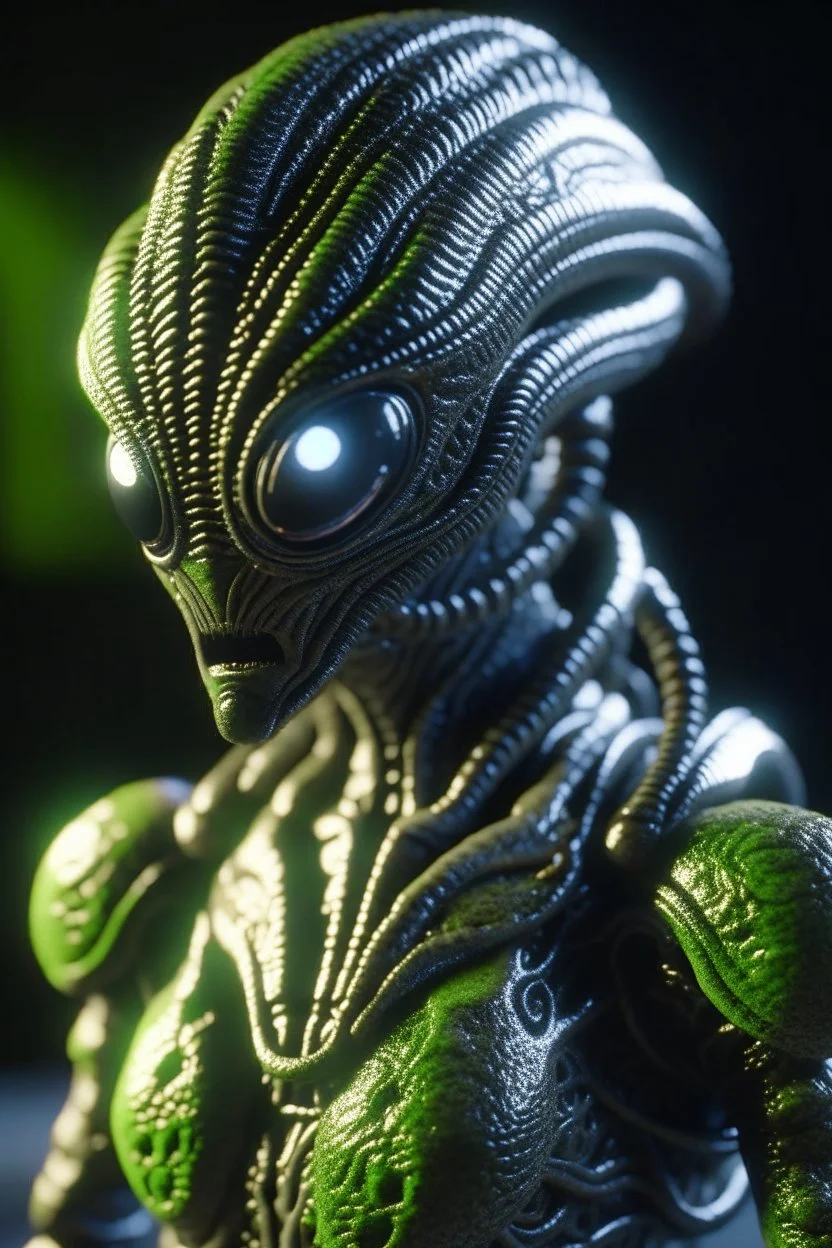 robot alien ,3d 4k octane render, smooth, sharp focus, highly detailed, unreal engine 5,