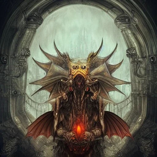 Fantasy Art, Steam Punk, Dragon, Fire, Wings, Dystopian, Futuristic, Greed, Demons, Human face