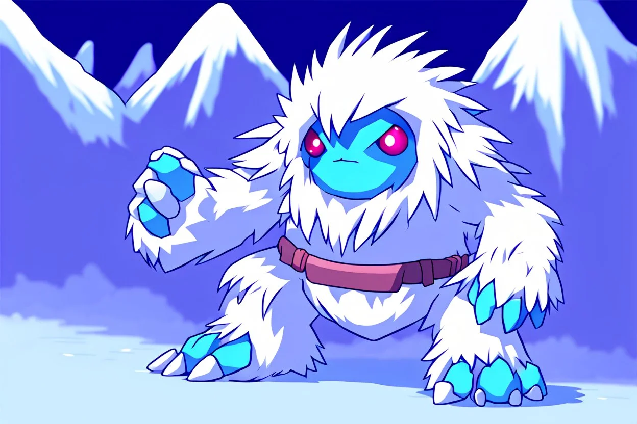 Epi-Yeti: The Epidemiology Yeti Digimon, Cute form