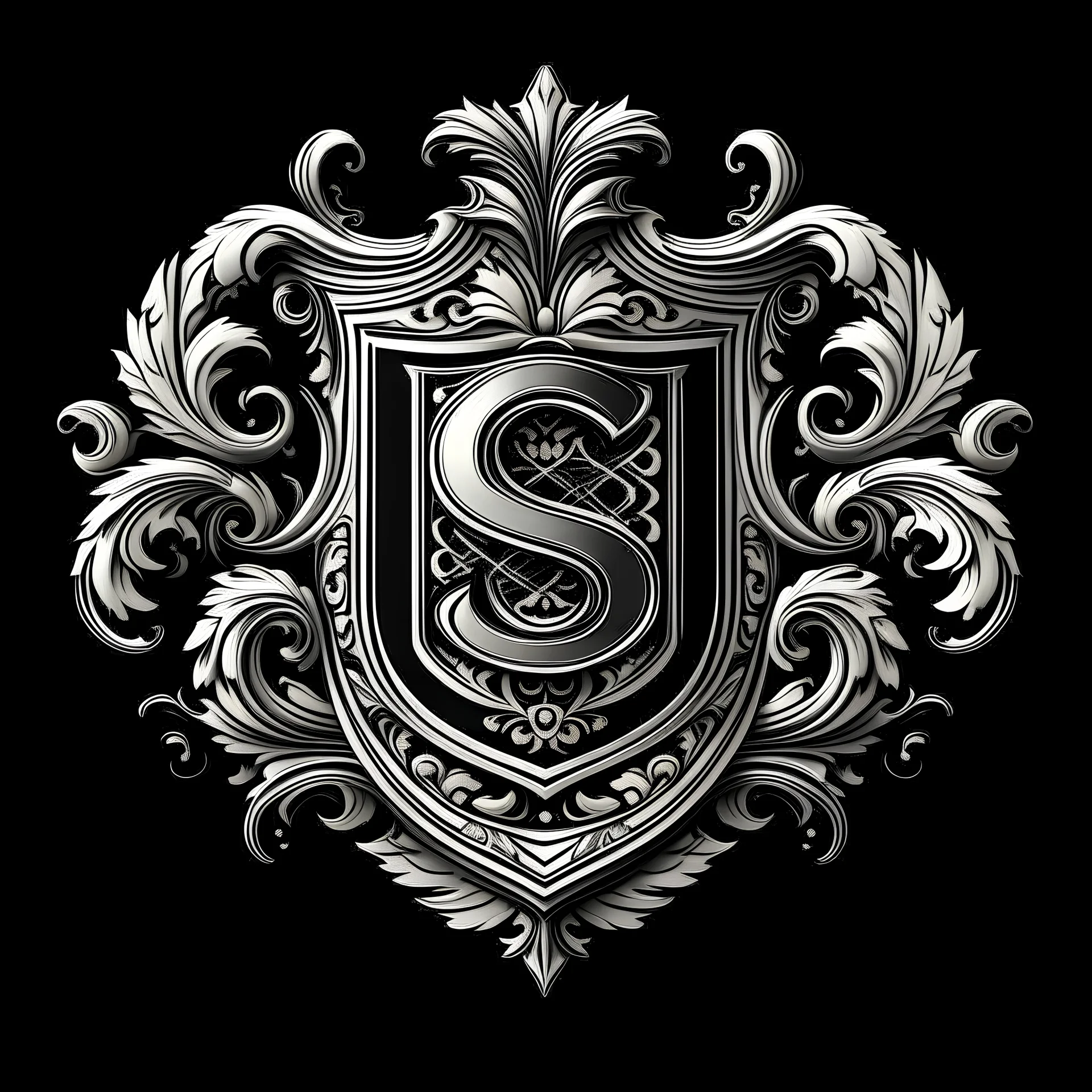 Super logo CREST, dark fantasy settings, 4K, 8K, 3D, Exquisite detail-logotype, very detailed elegant style, 3-Dimensional, hyper realistic CREST, extremely detailed, hyper realistic, 3d render, photo