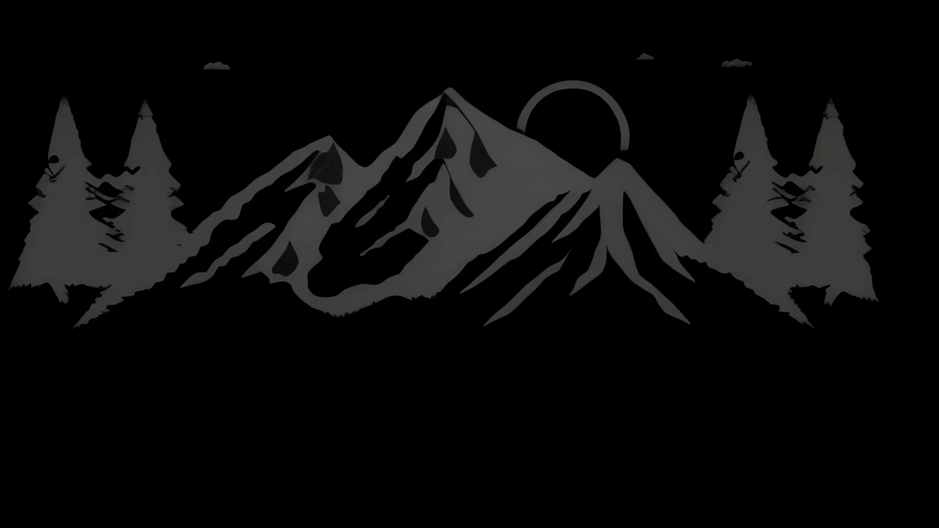 Make the Mountain, but make sure the colour should be white.