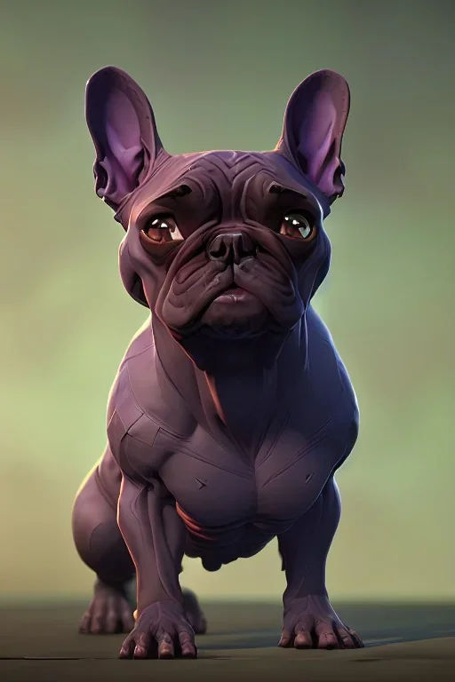 alien french bulldog musculature hulk body HD strong french bulldog hulk marvels Warcraft