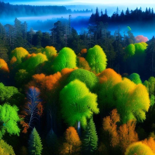 Redwood National Park, California,aerial view,extremely detailed digital painting, high resolution,8k, realistic, beautiful, volumetric lighting, mystical colors ,perfectly centered image, perfect composition, rim light, beautiful lighting,masterpiece, stunning scene, raytracing, anatomically correct, in the style Van Gogh and robert e howard and Ken Kelley and Ohrai Noriyoshi and Simon Bisley and tomzj1.