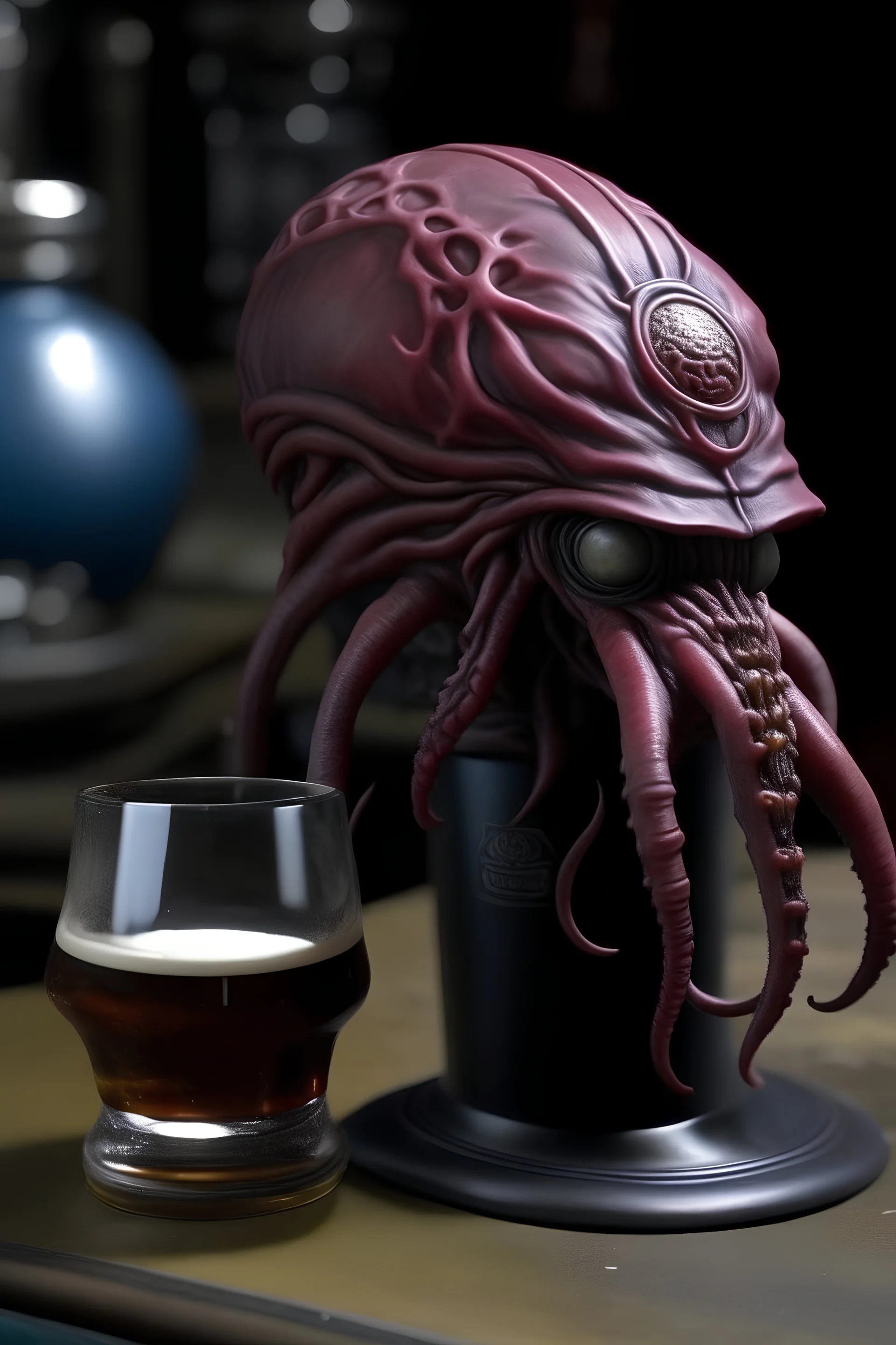 mind flayer drinking cap brains