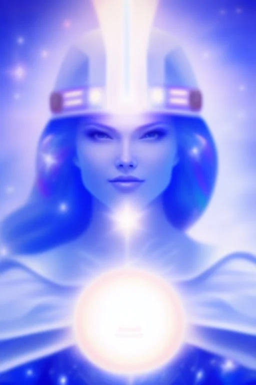 cosmic woman smile, admiral from the future, one fine whole face, crystalline skin, expressive blue eyes,rainbow, smiling lips, very nice smile, costume pleiadian, Beautiful tall woman pleiadian Galactic commander, ship, perfect datailed golden galactic suit, high rank, long blond hair, hand whit five perfect detailed finger, amazing big blue eyes, smilling mouth, high drfinition lips, cosmic happiness, bright colors, blue, pink, gold, jewels, realist, high commander