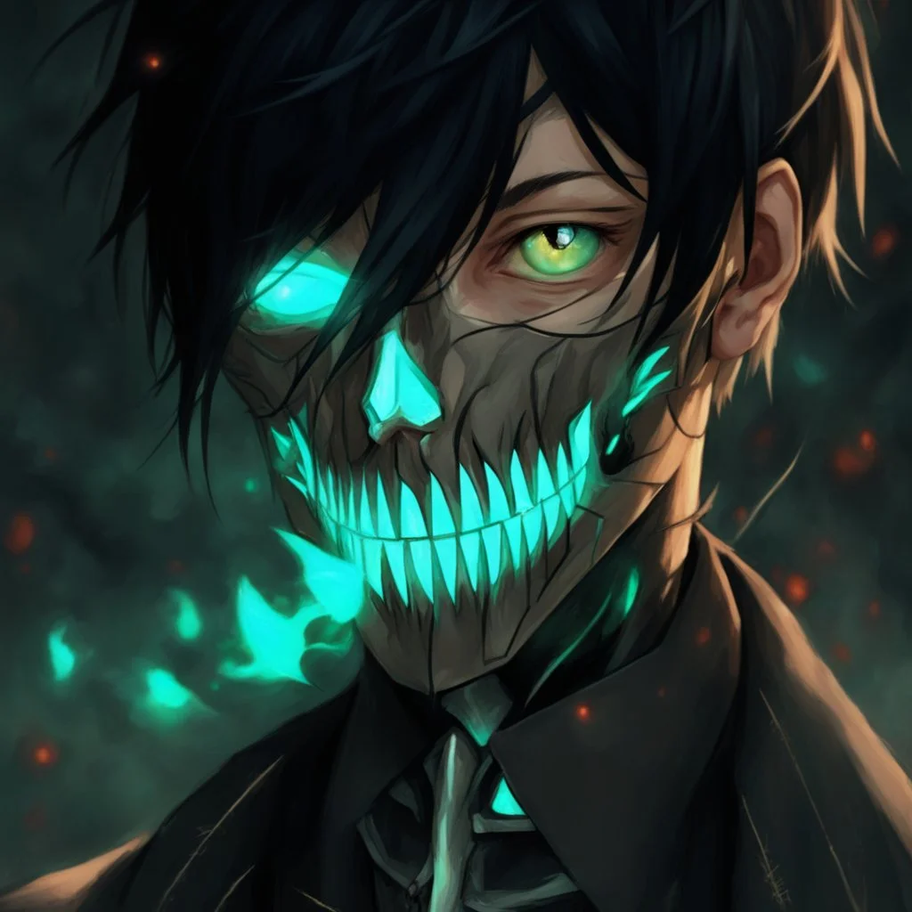 fantasy art, man, half-elf, young, noble, half mask, pale skin color