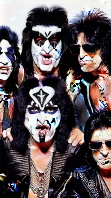 Gene Simmons, Paul Stanley, Eric Singer, Tommy Thayer