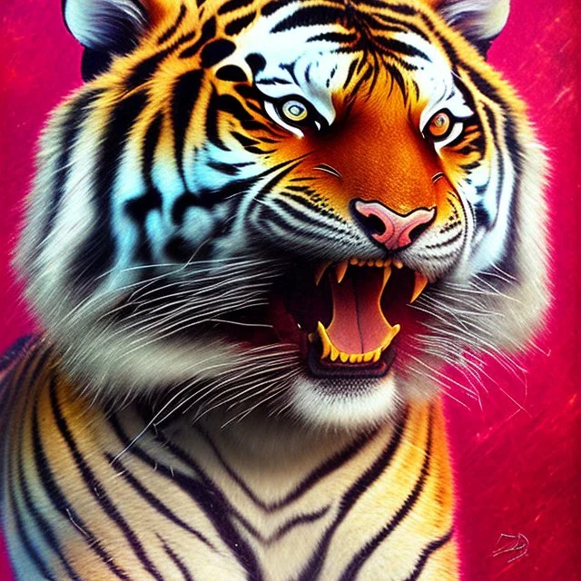 tiger by david choe